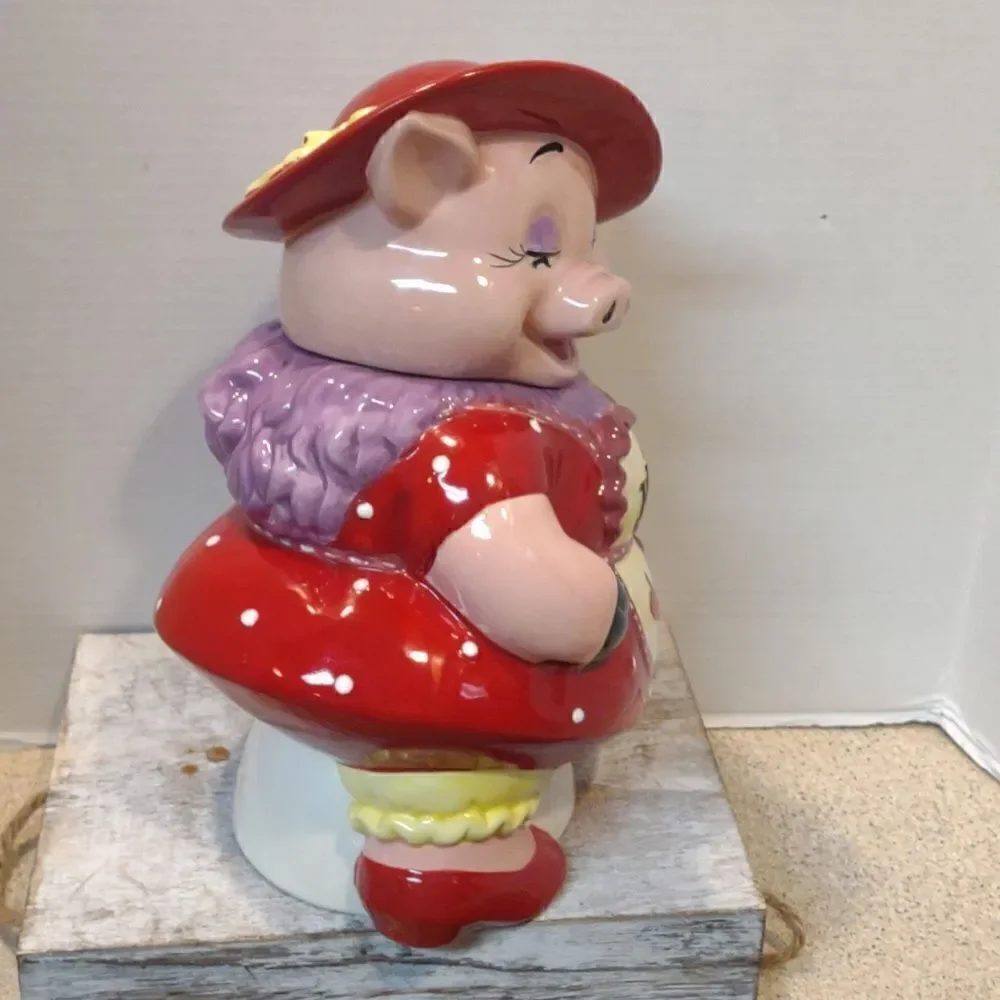 Pig Cookie Jar Kitchen Diva